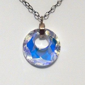 Victory Crystal Pendant Necklace